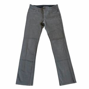 Rapha x Raeburn Men’s Slim Fit Jeans Sz 32x32 Charcoal Denim Stretch Limited Ed